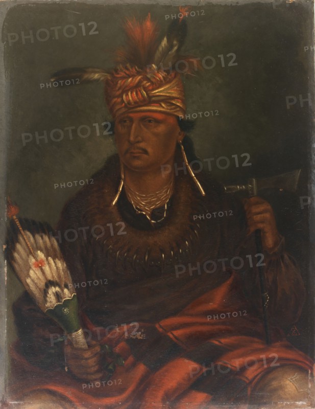 Chetan-woa-kutoa-mang (The Hawk Who Hunts Walking), ca. 1887.