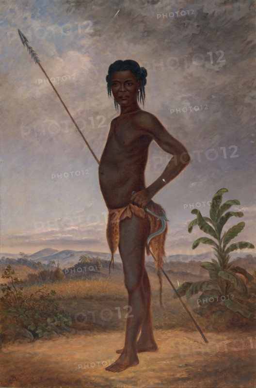 Niam-Niam Man, ca. 1893.