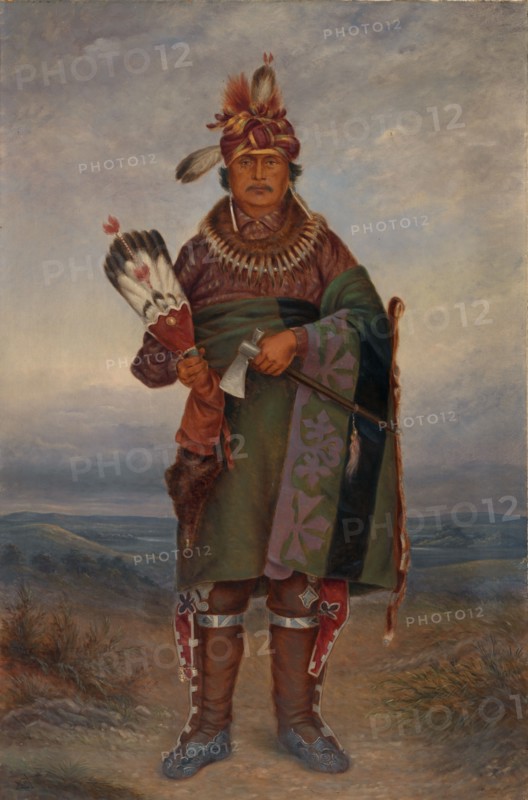Sac and Fox Indian, ca. 1893.