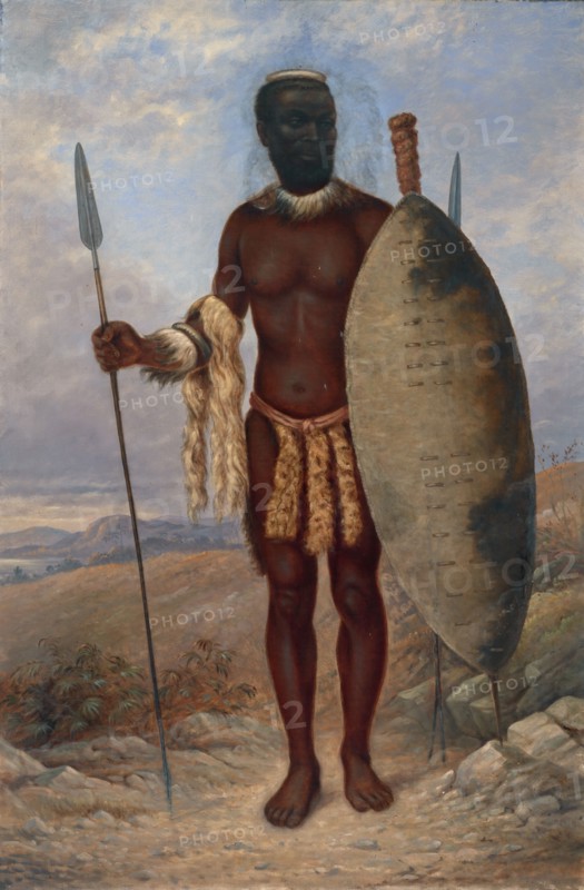 Zulu Man, ca. 1893.