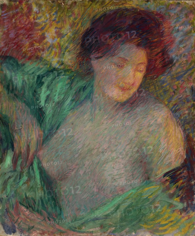 (Head of a Young Girl Facing Her Left), before 1910.