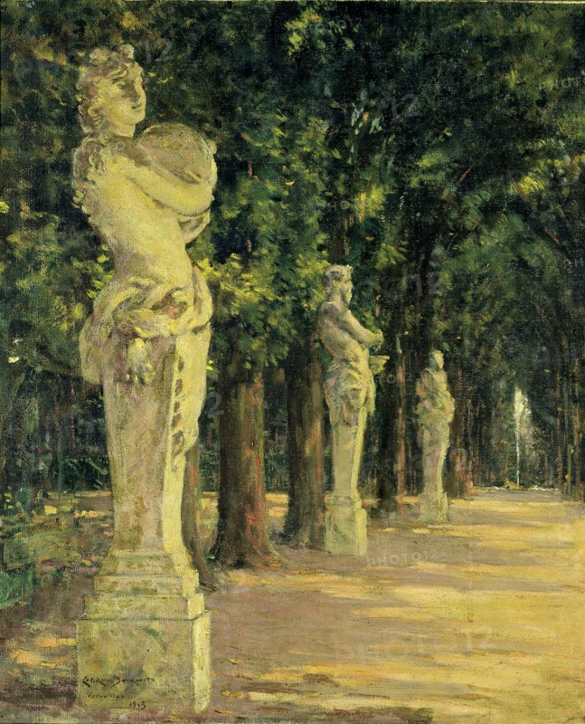 Allee de l'Ete, Versailles, 1913.
