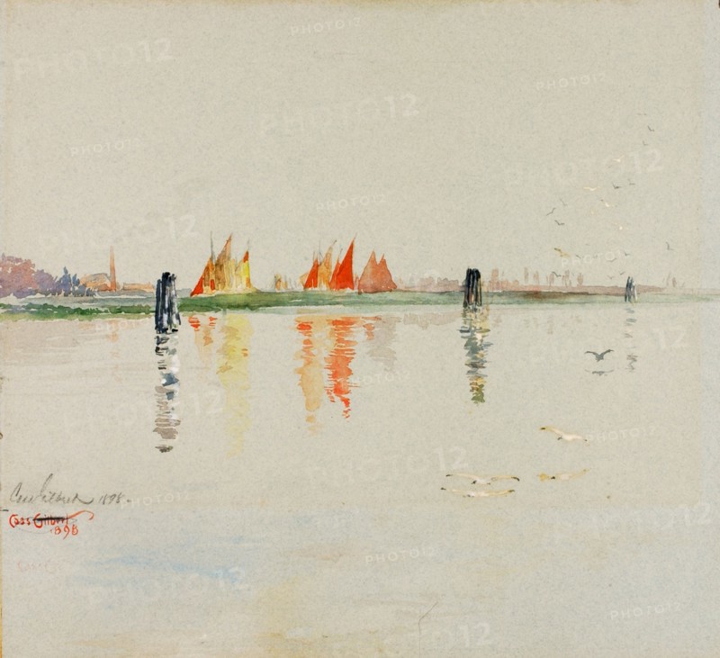 The Lagoon, Venice, 1898.
