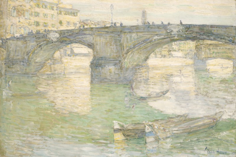 Ponte Santa Trinità, 1897.