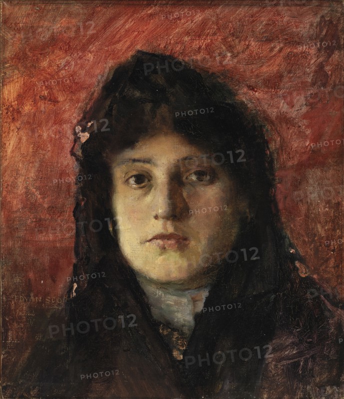 Tete de Femme, ca. 1910.