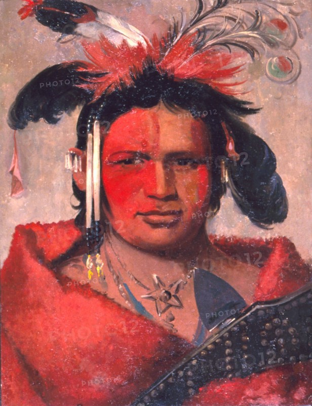 Chee-me-náh-na-quet, Great Cloud, son of Grizzly Bear, 1831.