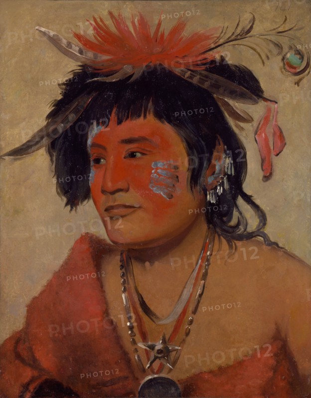 Pah-shee-náu-shaw, a Warrior, 1831.