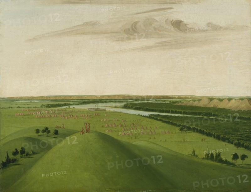 Fort Union, Mouth of the Yellowstone River, 2000 Miles above St. Louis, 1832.