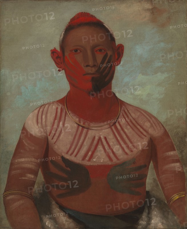 I-o-wáy, One of Black Hawk's Principal Warriors, 1832.