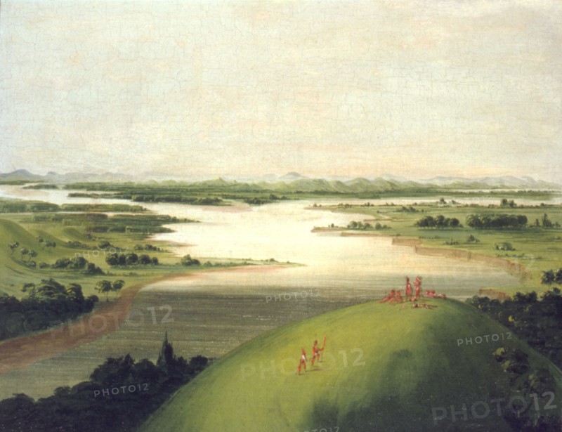Mouth of the Platte River, 900 Miles above St. Louis, 1832.