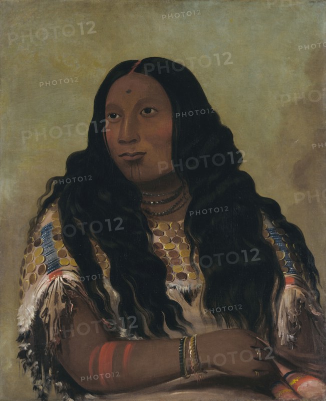 Tchón-su-móns-ka, Sand Bar, Wife of the Trader François Chardon, 1832.