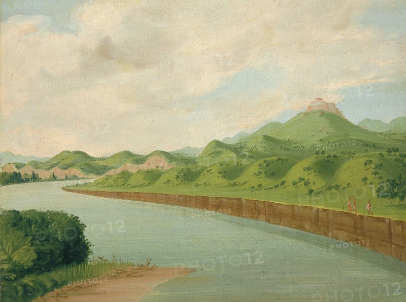 The Tower, 1100 Miles above St. Louis, 1832.