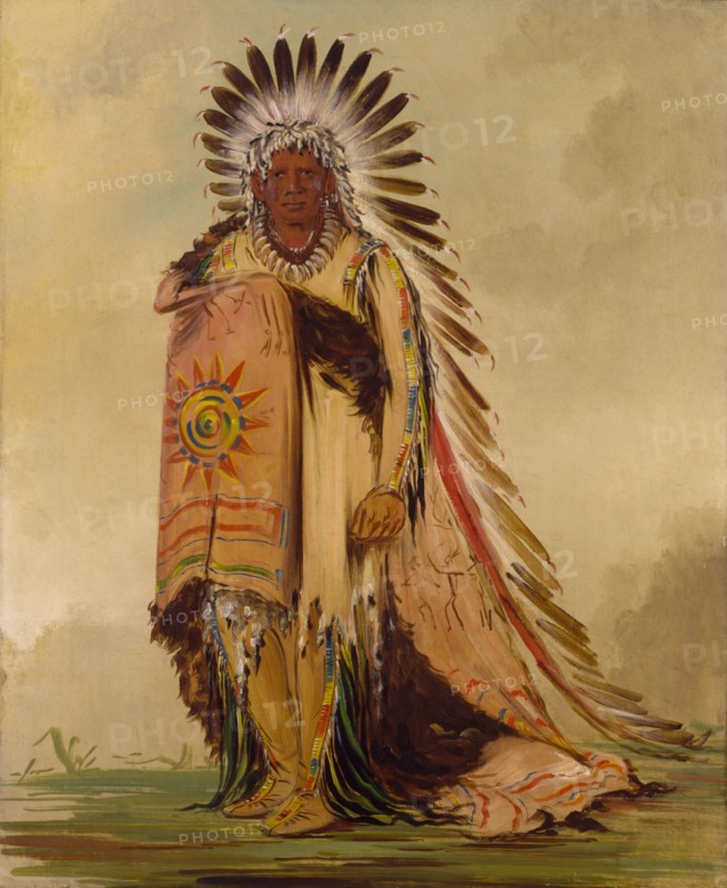 Wán-ee-ton, Chief of the Tribe, 1832.