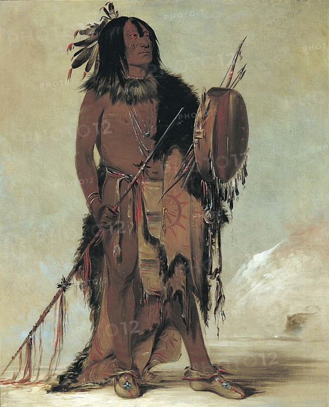 Wún-nes-tou, White Buffalo, an Aged Medicine Man, 1832.