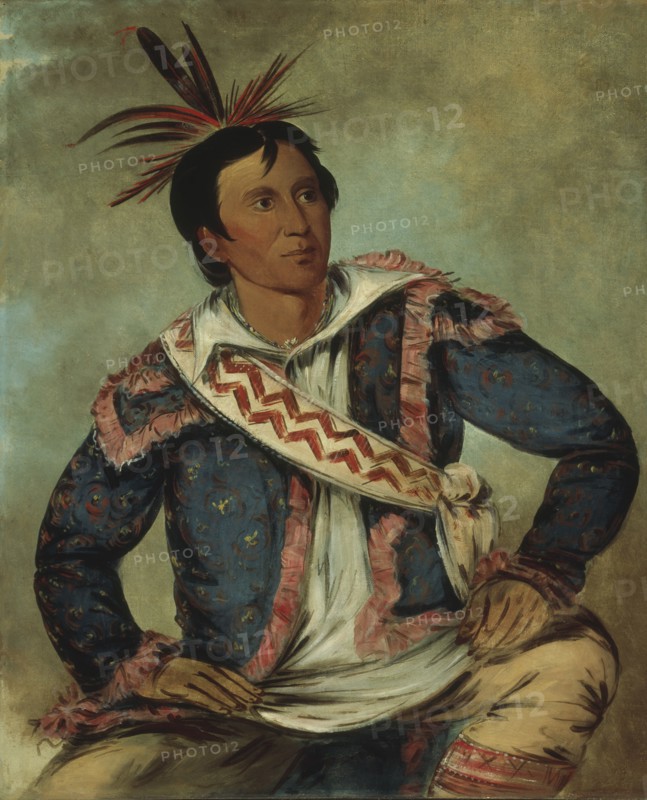 Há-tchoo-túc-knee, Snapping Turtle, a Half-breed, 1834.