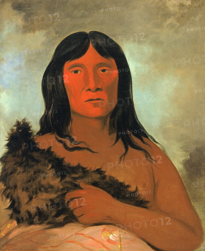 Kay-ée-qua-da-kúm-ee-gísh-kum, He Who Tries the Ground with His Foot, 1836.