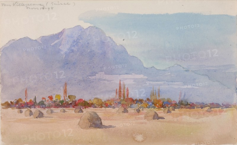 Near Villeneuve, Suisse, 1898.