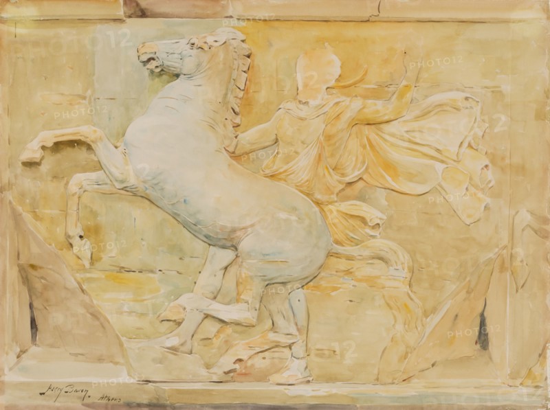Central Metope of the Frieze of Phidias, Parthenon, ca. 1909-1912.