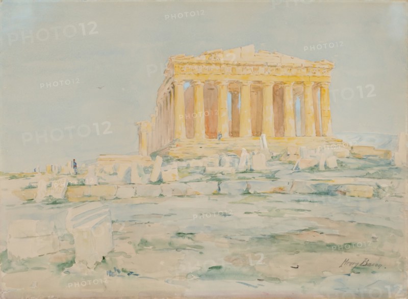The Parthenon, West Facade, n.d.
