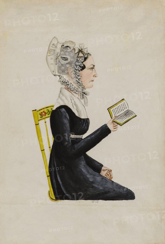 Portrait of Elizabeth Sweitzer Musser, ca. 1826.