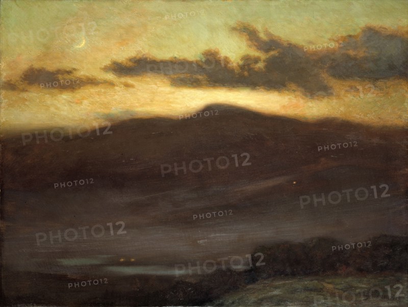 Sunset, Mount McIntyre, 1907.