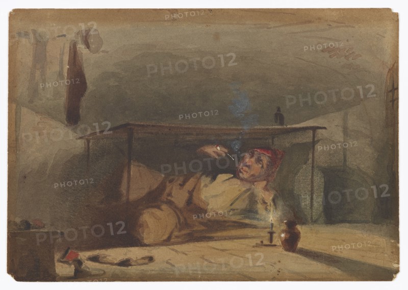 Sam Weller's Landlord in the Fleet, 1853-1855.