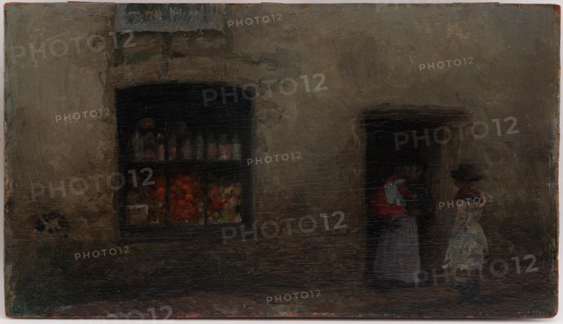 An Orange Note: Sweet Shop, 1883 or 1884.