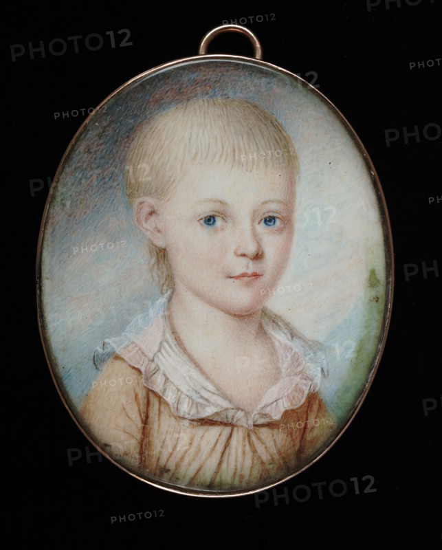Member of the Washington Family, ca. 1795. [This may be a portrait of an illegitimate son of George Washington, or it may be a likeness of Corbin Washington (1765-1799)].