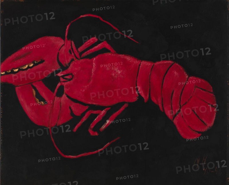 (Lobster on Black Background), 1940-1941.