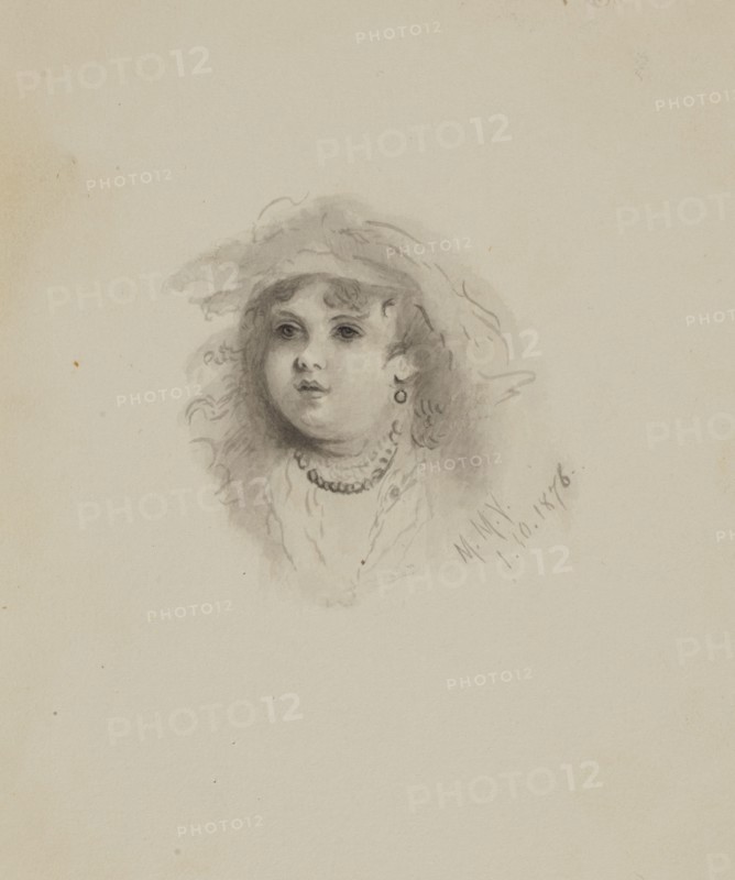 Untitled (Head of a Child), 1876.