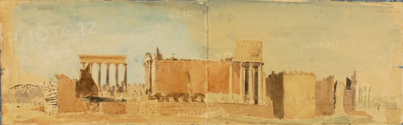 Ruins of Balbeck, 1844.