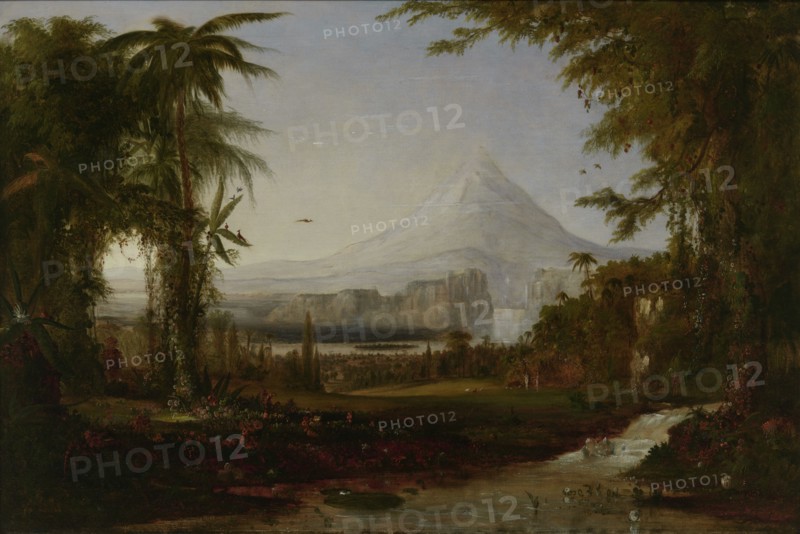 The Garden of Eden, 1852. Creator: Robert Seldon Duncanson.