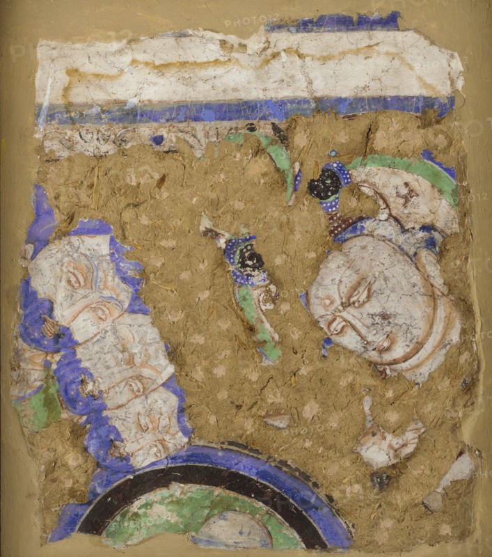 Bodhisattvas and Monks, from Cave 224, 4th-6th century.
