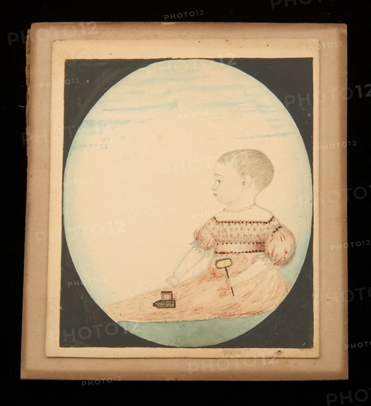 Baby in Pink with an Iron, n.d.