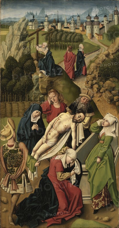 Entombment, 15th century.