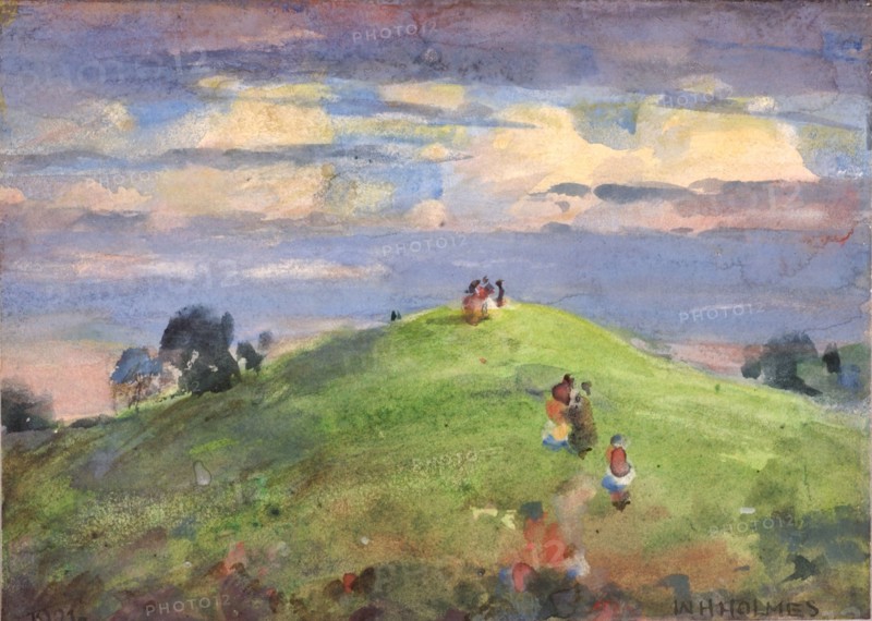 On the Sunset Hill, 1926, 1926.