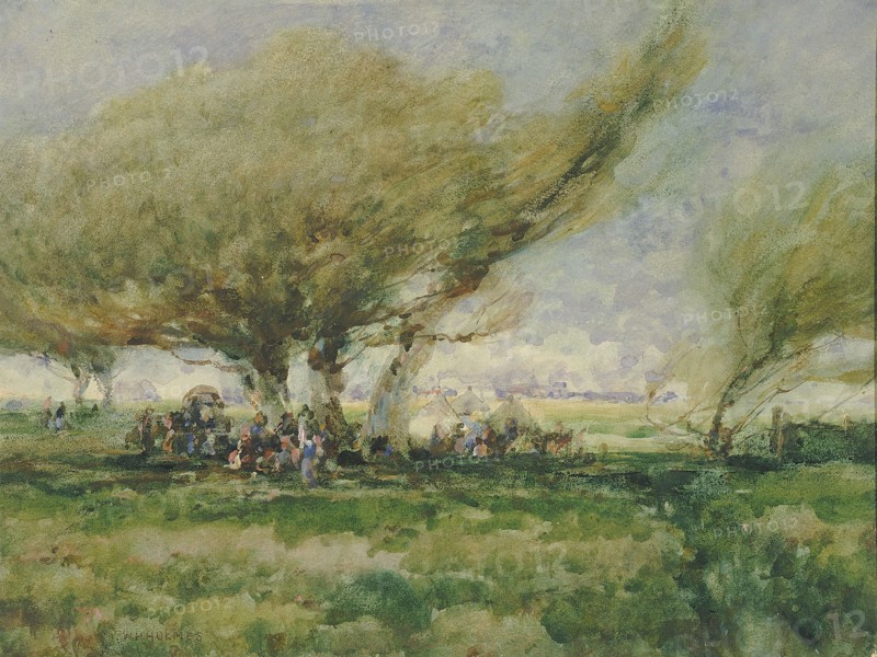 A Gypsy Camp, n.d.