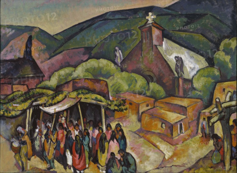 Feast Day: San Juan Pueblo, ca. 1921.