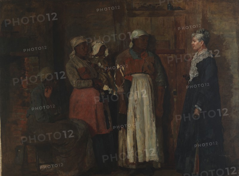 A Visit from the Old Mistress, 1876.