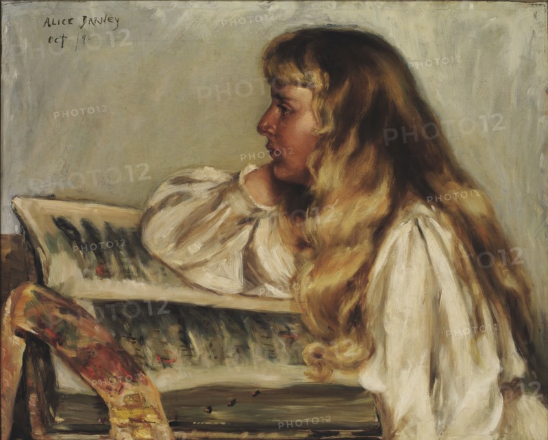 Natalie and Missal, 1890.