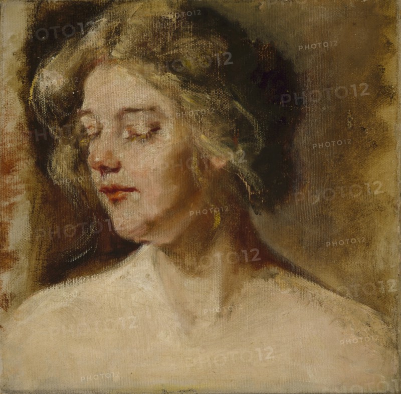 Blonde Studio Model, late 19th-early 20th century.