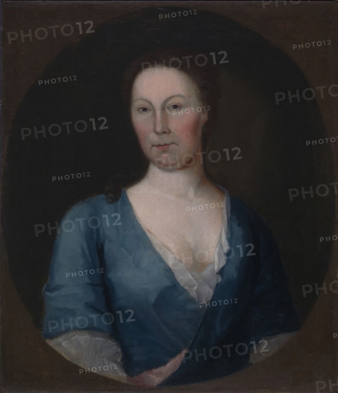 Mrs. Gustavus Brown, 1742. Attributed to Gustavus Hesselius.