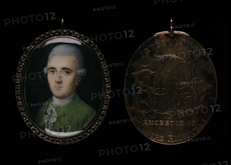 Peter De Vaux, late 18th century. Attributed to Henry Benbridge.