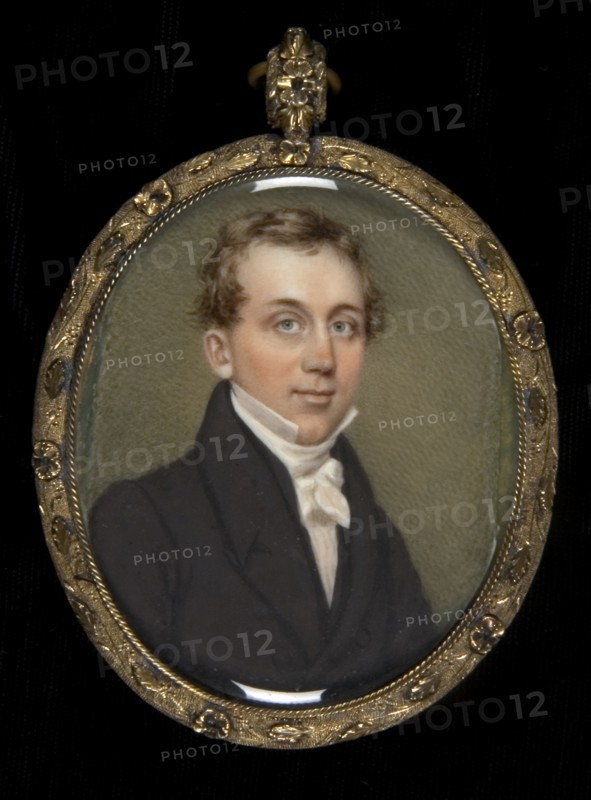Portrait of a Gentleman, ca. 1830. Attributed to Nathaniel Rogers.