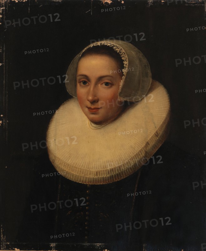 Portrait of a Lady, early 17th century? Attributed to Paulus Moreelse