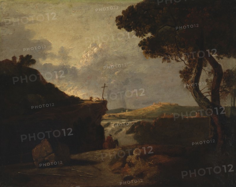 White Monk, 18th century. Attributed to Richard Wilson.