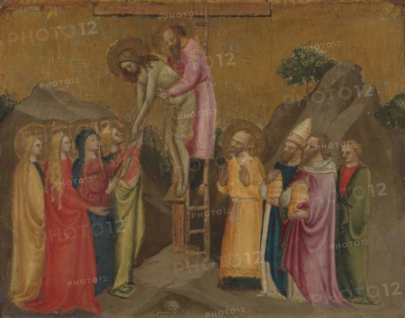 Descent from the Cross, 14th century. Attributed to Stefano Di Vanni.