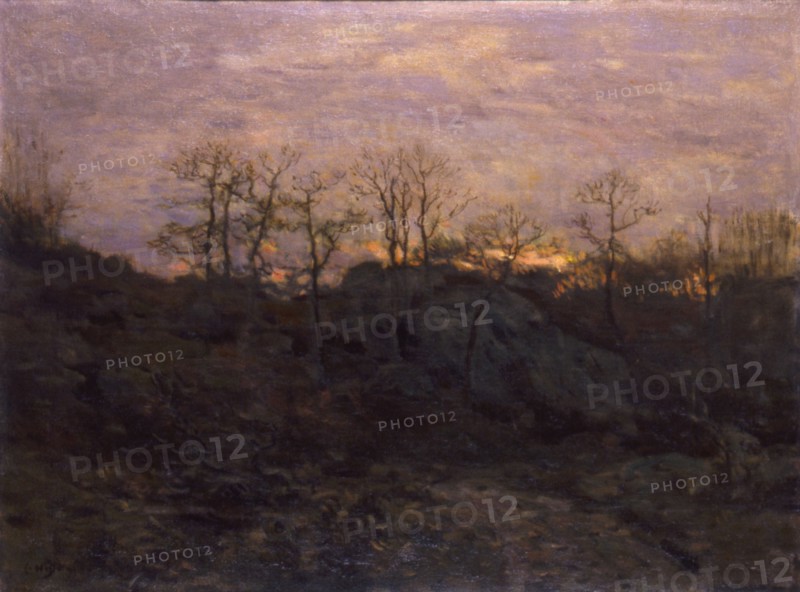 Edge of the Forest, Twilight, ca. 1890.