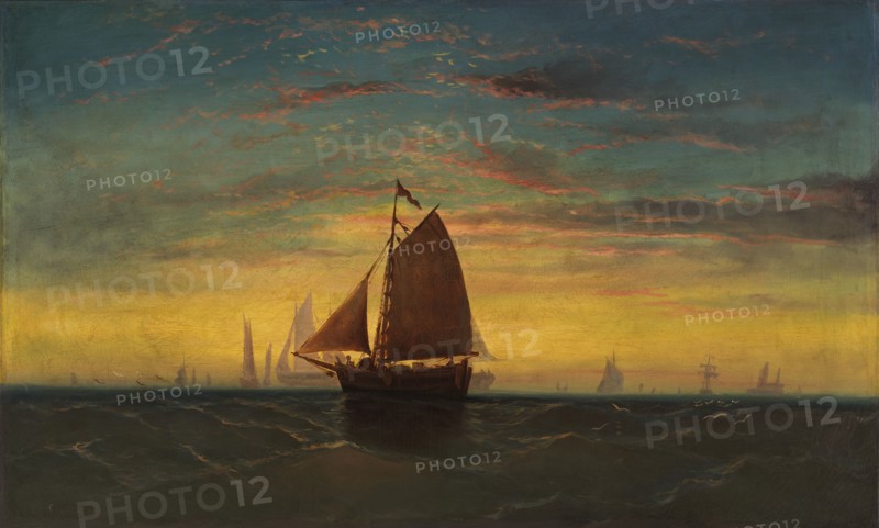 Boston Harbor, ca. 1860-1869.