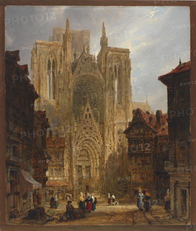Rouen Cathedral, ca. 1796-1826.